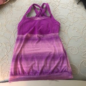Athleta purple top!